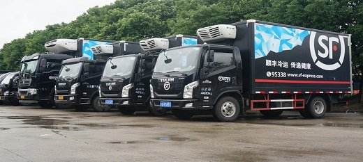 顺丰冷链车